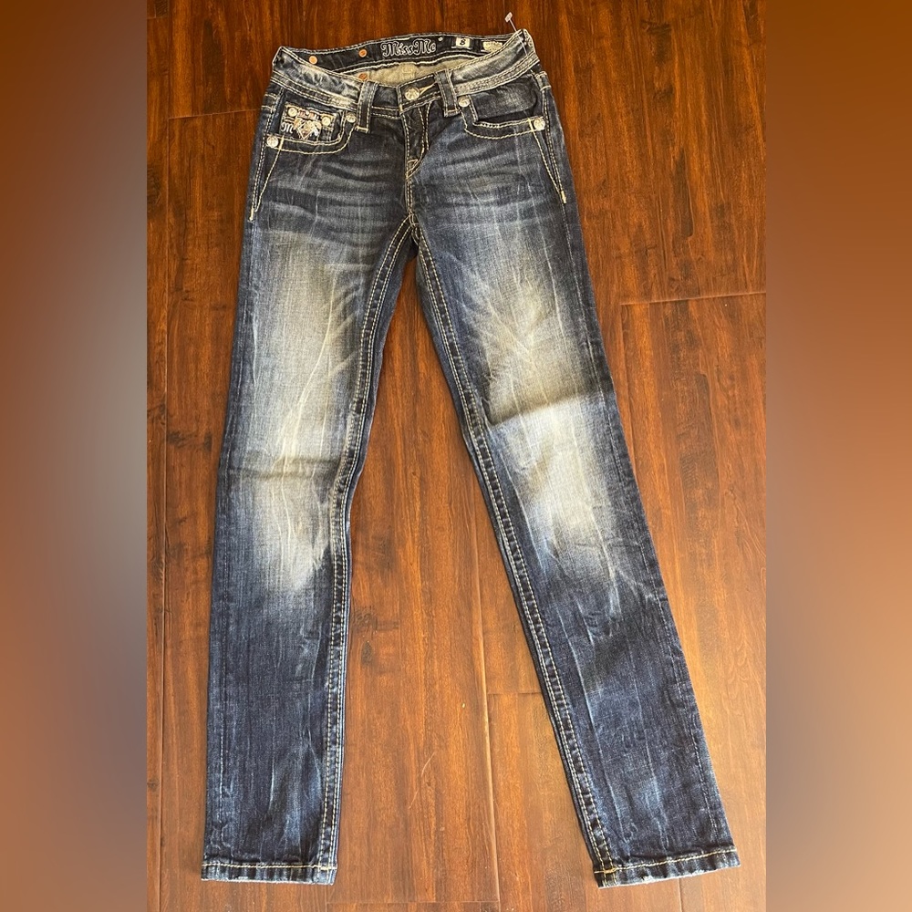 Brand New Little girls Miss Me skinny jeans size 8
